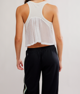 FP Movement Tempo Flash Finish Tank Top Flash White back view