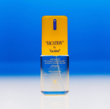 Vacation Body Mist spray bottle displayed at an angle view