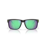 Oakley Men's Holbrook Matte Black Sunglasses with Prizm Road Jade lenses