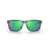 Oakley Men's Holbrook XL Sunglasses in crystal black with Prizm Jade lenses