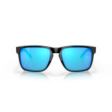 Oakley Men's Holbrook XL sunglasses in polished black with Prizm Sapphire lenses