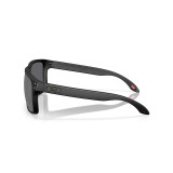 Oakley Men's Holbrook XXL Sunglasses in matte black with Prizm black lenses, side view
