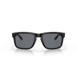 Oakley Men's Standard Issue Holbrook sunglasses in matte black with USA flag design.
