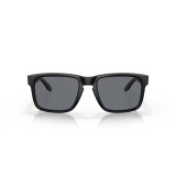 Oakley Men's Standard Issue Holbrook sunglasses in matte black with grey lenses