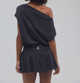 FP Movement Women's Hot Shot City Dress in black, back view