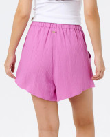 Rip Curl Women's Premium Surf Holiday Short purple pink back view