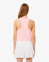 Lacoste Women's Sport Slim Fit Racerback Tank Top in Flamingo Pink