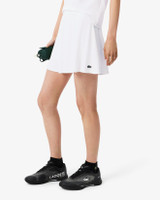 Lacoste Women's Sport Ultra Dry Stretch Piqué Skirt in White