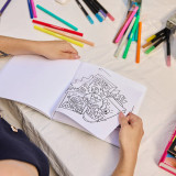 OMY Super Market Cozy Art Coloring Book