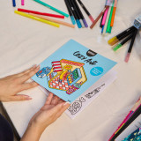 OMY Super Market Cozy Art Coloring Book