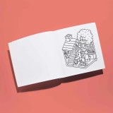 OMY Yummy Food Cozy Art Coloring Book