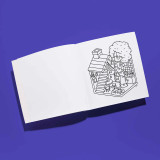 OMY Tiny House Cozy Art Coloring Book