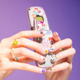 OMY Flower Nail Stickers