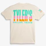 TYLER'S Retro Stripe Comfort Color Tee - Dallas