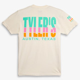 TYLER'S Retro Stripe Comfort Color Tee - Austin back