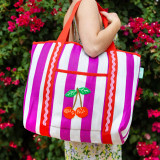 Talking Tables Recycled Plastic Cherry Tote Bag