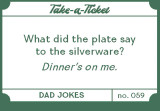 Chronical Books Take-a-Ticket: Dad Jokes