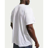 Nike Stride Dri-FIT ADV Running Tee White/Reflect Silver back view