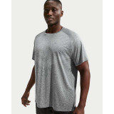 Nike Stride Dri-FIT ADV Running Tee Smoke Grey/Reflect Silver front view