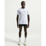 Nike Stride Dri-FIT ADV Running Tee White/Reflect Silver full front