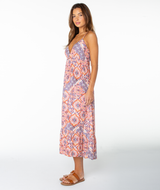 Roxy Women's Warm Rays Midi Dress Spice Route Adelaide side view