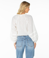 Roxy Women's Monterey Top Coconut Milk back view