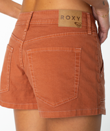 Roxy Lost Treasure Shorts Chutney Full fabric detail