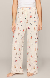 Z Supply Women's PJ Team Player Pants Team Sandstone front