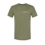 Poncho Outdoors The Trout Rider Tee TroutRider Front front view