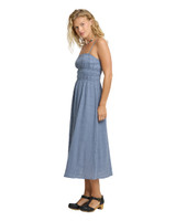 Billabong In The Sky Midi Dress MIDI BLUE SMOKE side view