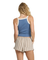 Billabong Women's Low Tide Shorts Cobblestone back view