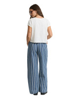 Billabong Zonte Elastic Waist Saltwashed Pants Blue Smoke Back