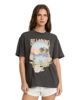 Billabong Women's Dreamy Memories Tee off-black front