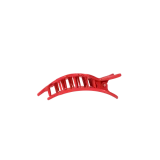 Teleties Small Flat Shooting Star Hair Clip in Red side angle