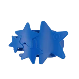 Teleties Large Flat Shooting Star Hair Clip in Blue