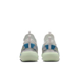 Nike Little Kids' Flex Runner 4 Shoes Summit White Arctic Green back view