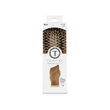 Teleties Mini Boar Bristle Hair Brush in Tan front view