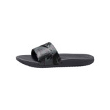 Nike Big Kids' Kawa SE Slides DK Smoke Greyblack Iron side view