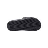Nike Big Kids' Kawa SE Slides DK Smoke Greyblack Iron bottom view