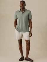 Faherty Essential Linen Shorts Weathered Sand Full