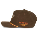 Sendero Provisions Co. Coyote Snapback Hat Coyote Brown Side