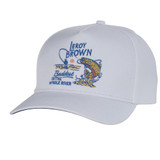 Sendero Provisions Co. Leroy Brown Snapback Hat white blue front