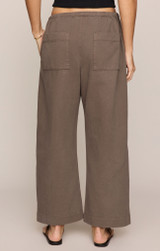 Z Supply Kit Twill Carpenter Pants Pebble Coast back view