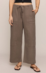 Z Supply Kit Twill Carpenter Pants Pebble Coast front view