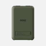 The Ridge MagSafe Power Bank Matte Olive back view