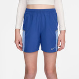 Nike Kids' Miler Dri-FIT Training Shorts Game Royal/Reflect Silver front view