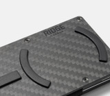 The Ridge MagSafe Carbon Wallet back view