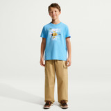 Nike Kids' Sportswear Mammal Tee Football Blue full front