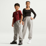 Nike Kids' Club Fleece Loose Pants Dark Grey Heather Base Grey side view