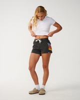 Rip Curl Women's Surf Revival Walkshorts Surf Washed Black full